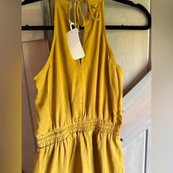 NWT Huddy Mustard Jumpsuit - Picture 11 of 13